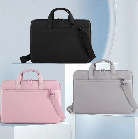 JMT-085706 Business Laptop Briefcase for Women - Customizable Oxford Zipper Document Bag for Office Meetings