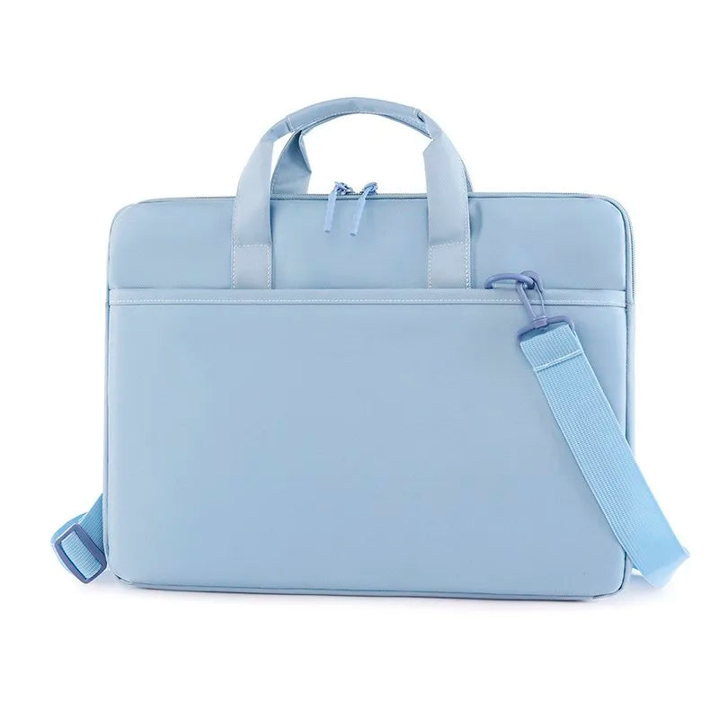 JMT-085706 Business Laptop Briefcase for Women - Customizable Oxford Zipper Document Bag for Office Meetings