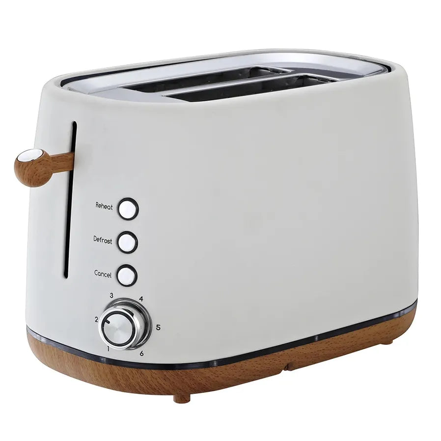 JMT-085706 Stainless Steel 2 Slice Electric Bread Toaster with Smart Features
