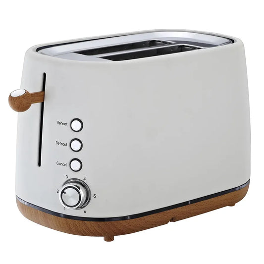 JMT-085706 Stainless Steel 2 Slice Electric Bread Toaster with Smart Features
