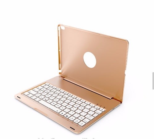JMT-085834 Backlit Bluetooth Keyboard Case for iPad Pro 10.5 - Slim Aluminium Alloy Design with Adjustable LED Lights