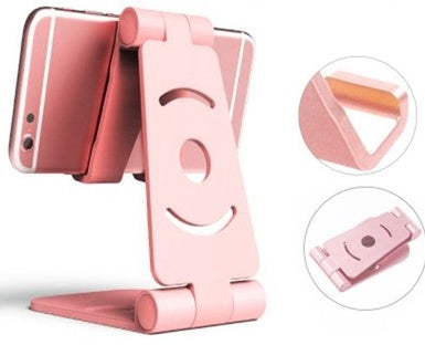 JMT-085898 Adjustable Multi-Function Mobile Phone Desktop Stand - Foldable for Live Video and Convenience