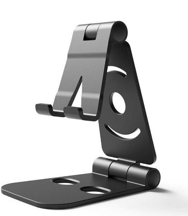 JMT-085898 Adjustable Multi-Function Mobile Phone Desktop Stand - Foldable for Live Video and Convenience