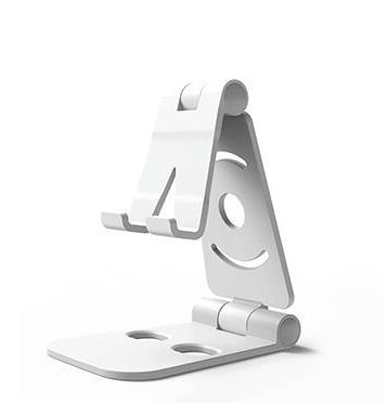 JMT-085898 Adjustable Multi-Function Mobile Phone Desktop Stand - Foldable for Live Video and Convenience