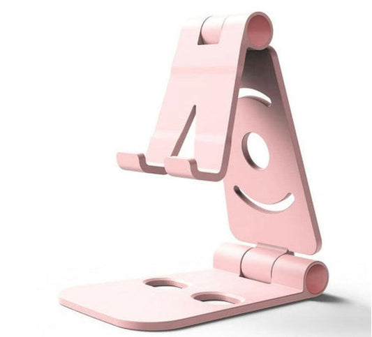 JMT-085898 Adjustable Multi-Function Mobile Phone Desktop Stand - Foldable for Live Video and Convenience
