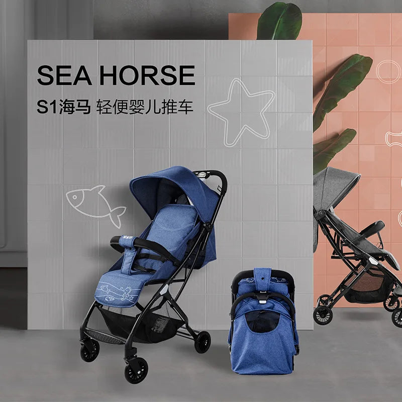 JMT-086218 Compact 3-in-1 Baby Buggy Stroller - Lightweight, Easy Folding, Portable Pram for Travel