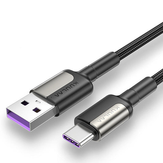 JMT-086218 Type-C Fast Charging Cable, 2m Length, 5A Capacity, Universal Compatibility