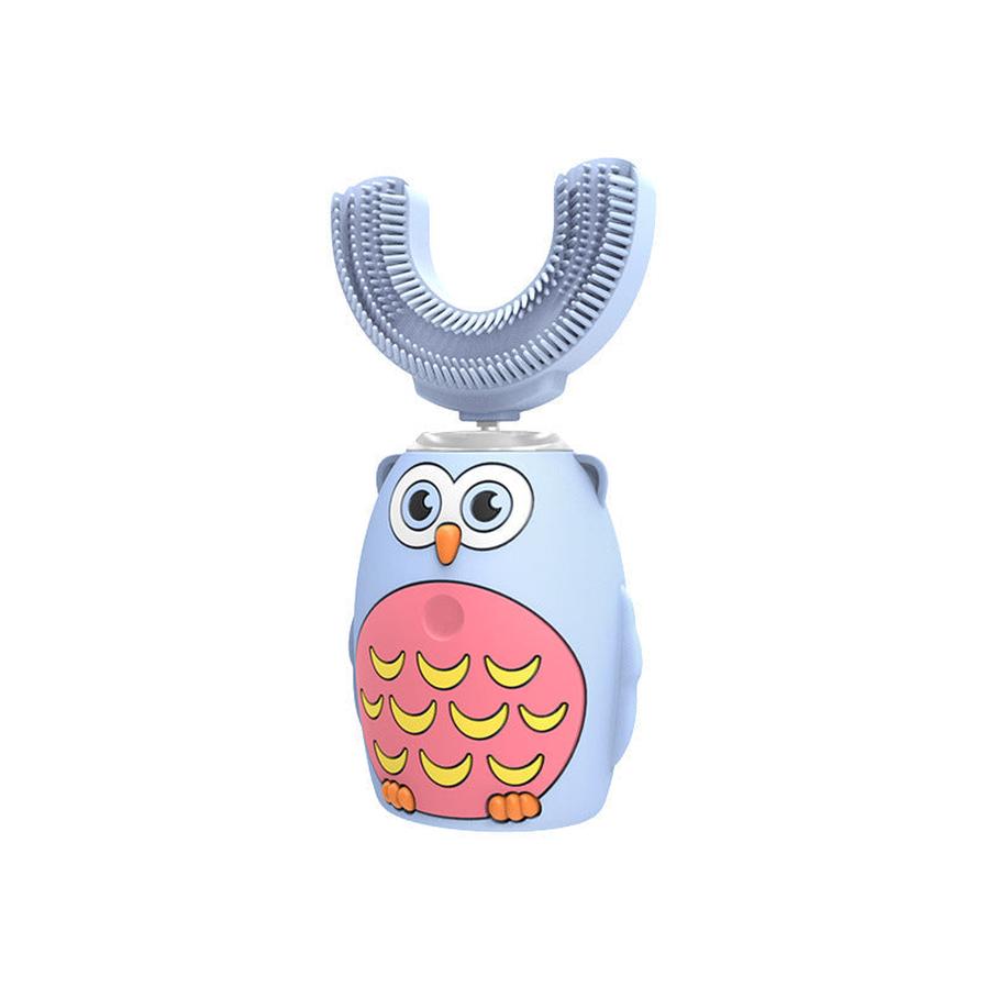 JMT-086730 U-Shaped Electric Toothbrush for Kids with Ultrasonic Technology - USB Rechargeable, Touch Control, Available in Multiple Colors