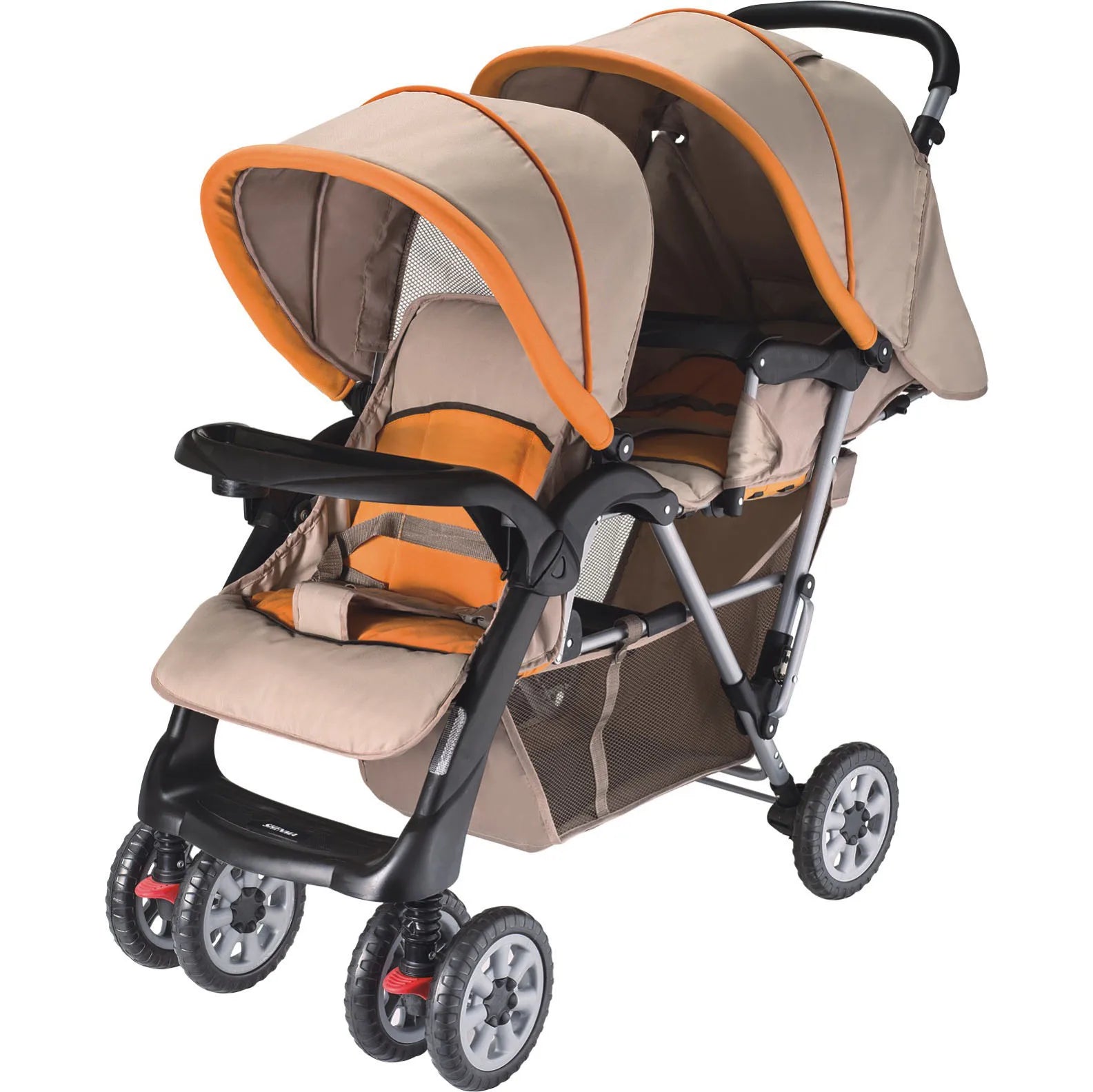 JMT-087370 Twin Baby Stroller – Double Seat Design for Comfortable Outings