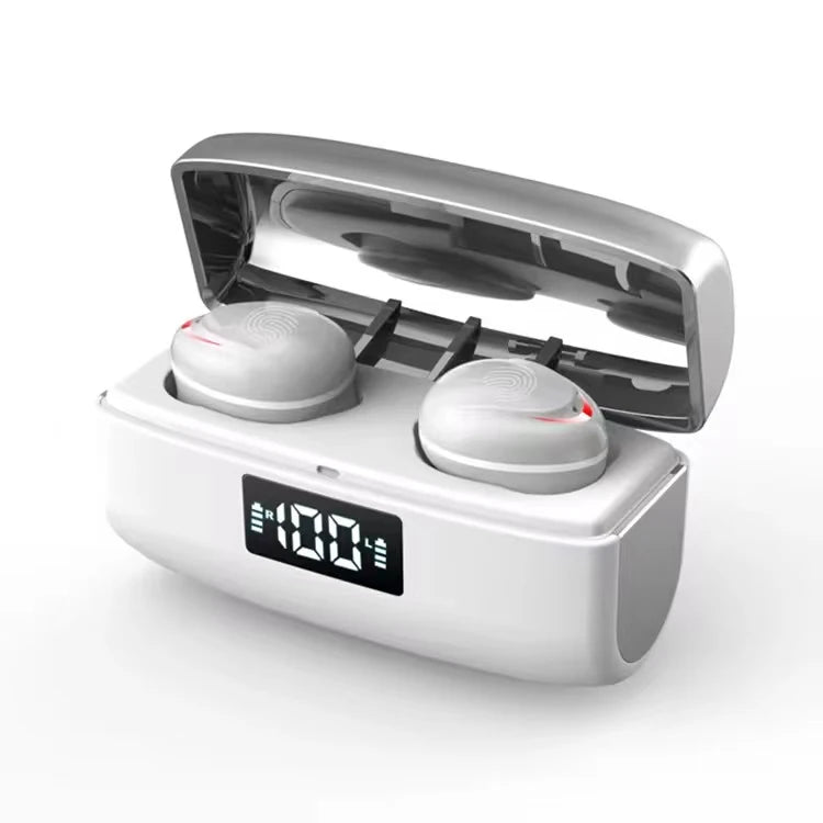 JMT-087370 Wireless Clip-On Earphones with HD Sound and Microphone for Sports Use