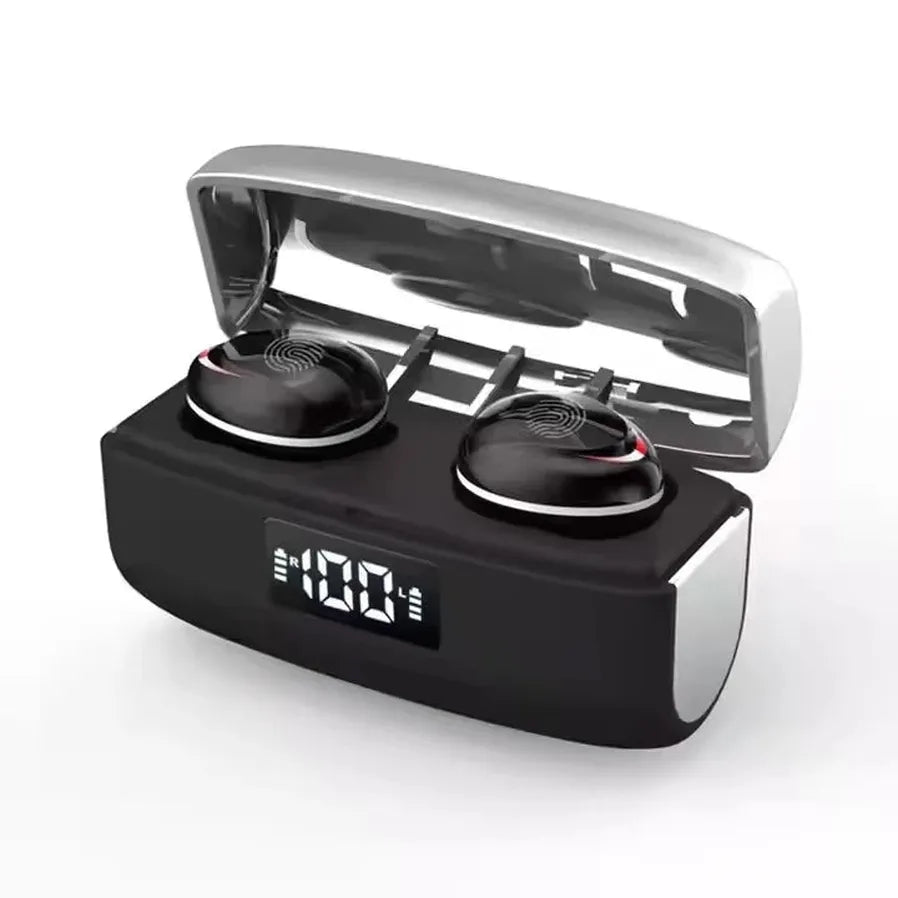 JMT-087370 Wireless Clip-On Earphones with HD Sound and Microphone for Sports Use