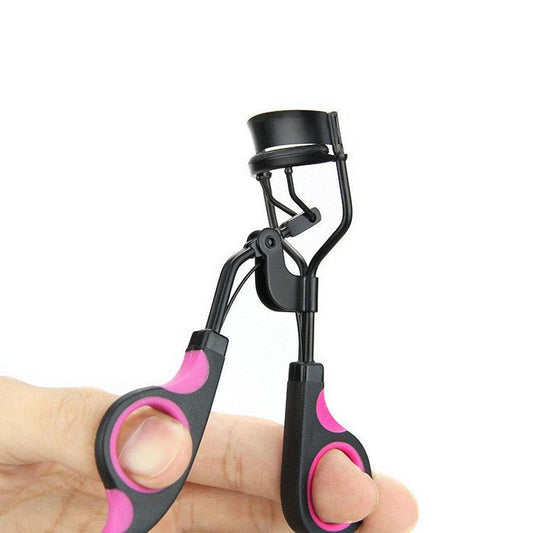 JMT-087434 Curled Eyelash Curler in Black and Pink with Comfortable Handle
