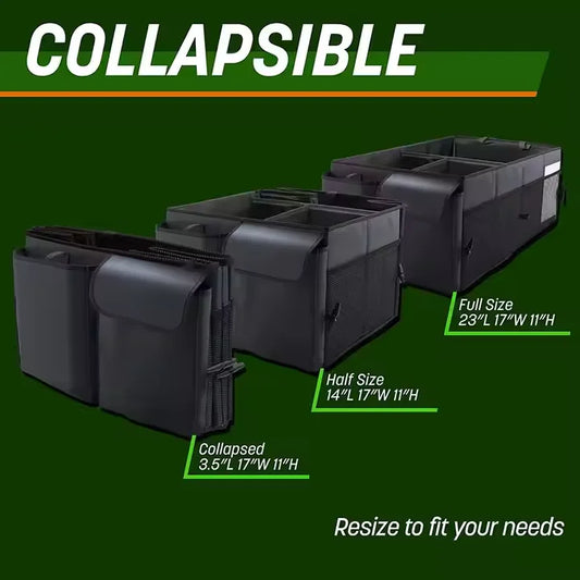 JMT-087818 Portable Folding Car Storage Box and Garden Trunk Organiser for Efficient Space Management
