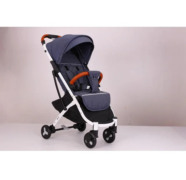 JMT-088330 Adjustable Airplane Baby Stroller for Infants Aged 0-3 Years with Webbing Backrest