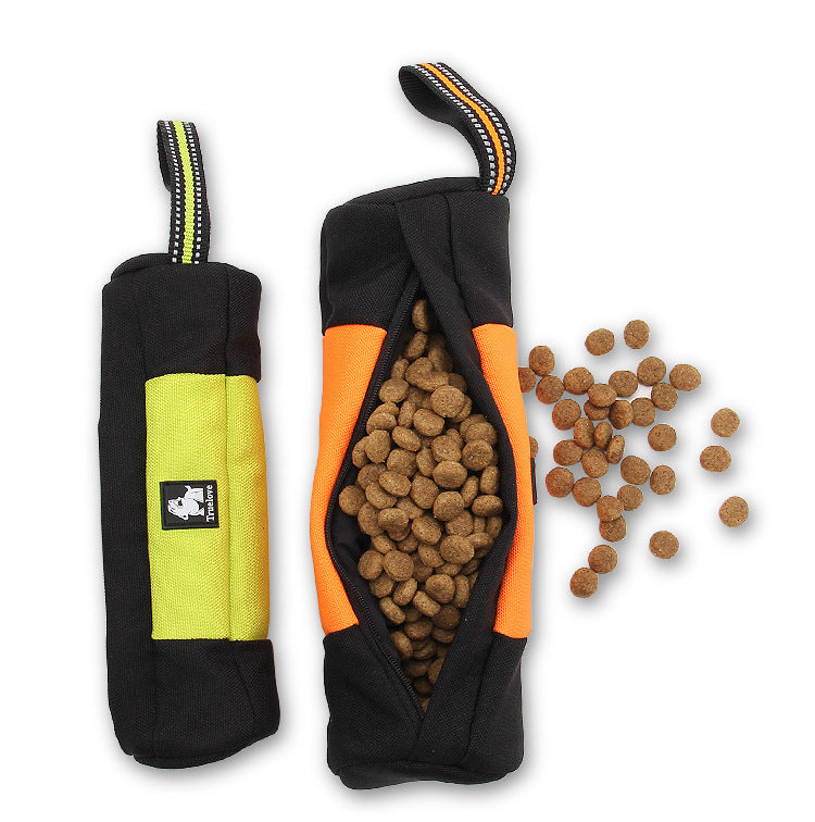 JMT-088330 Portable Dog Snack and Toy Storage Bag – Waterproof Oxford Cloth with Zipper Closure, Multiple Sizes Available