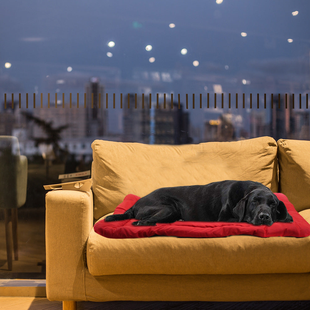 JMT-088650 Foldable Waterproof Dog Cushion for Home and Outdoor Use - 90cm x 60cm, Portable and Durable