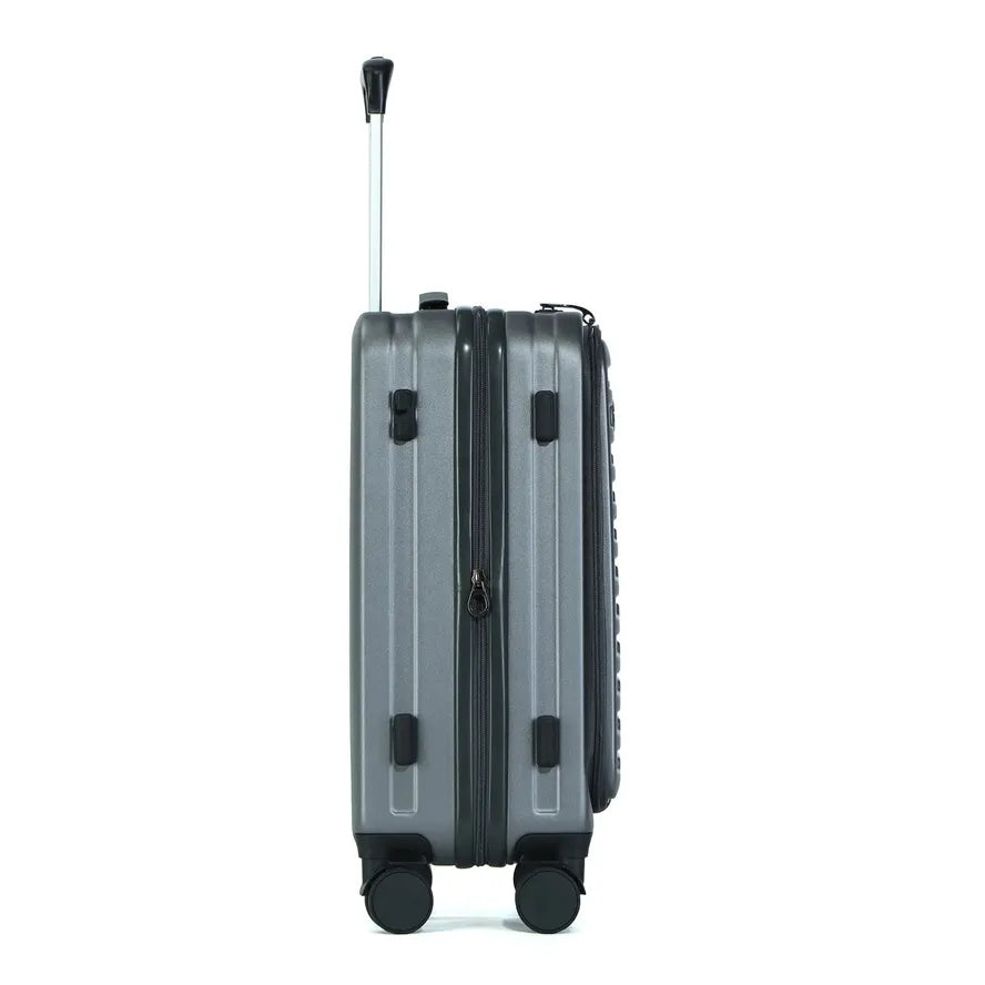 JMT-088906 Lightweight Anti-Theft Trolley Suitcase with Custom Spinner Wheels and Unbreakable PC Shell