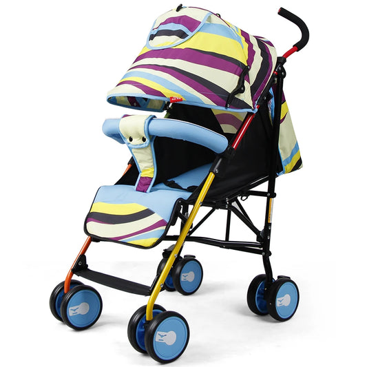 JMT-089354 Lightweight Foldable Stroller for Babies Aged 0-3 Years - Compact Umbrella Baby Carriage