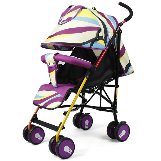 JMT-089354 Lightweight Foldable Stroller for Babies Aged 0-3 Years - Compact Umbrella Baby Carriage