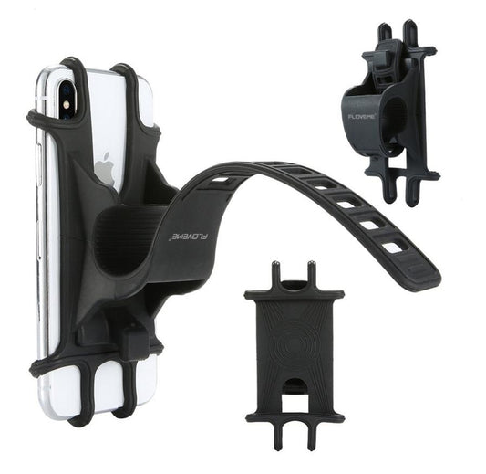JMT-089354 Universal Bicycle Phone Holder for 4-6.3 Inch Smartphones - Flexible and Eco-Friendly Design