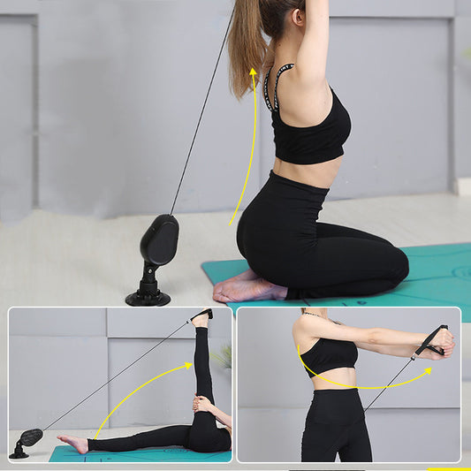 JMT-089418 Suction Cup Household Rope Vest with Cord Puller for Easy Shaping
