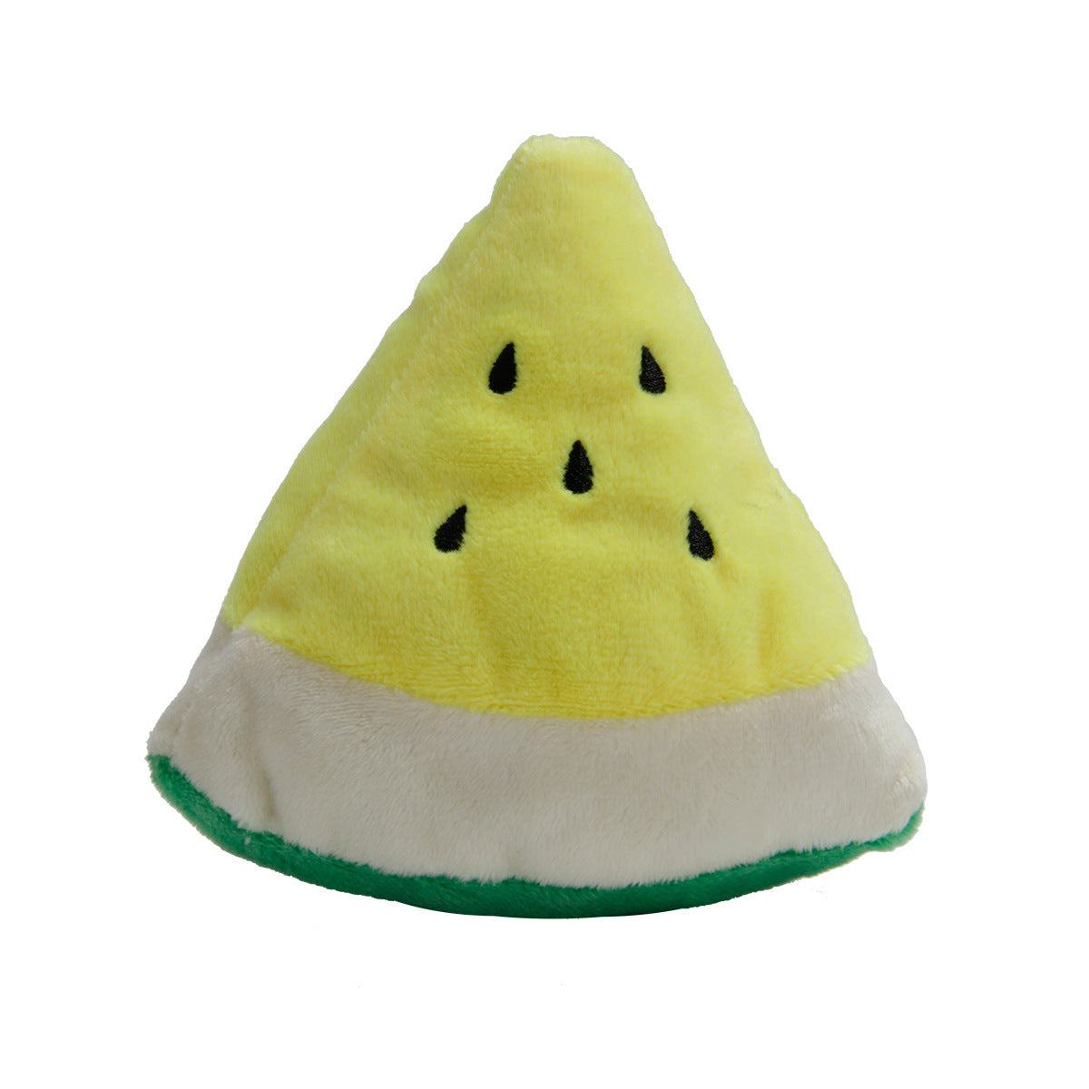 JMT-089482 Large Dog Squeaky Toy with Molar Teeth Design - Fun Fruit & Vegetable Styles in Polyester
