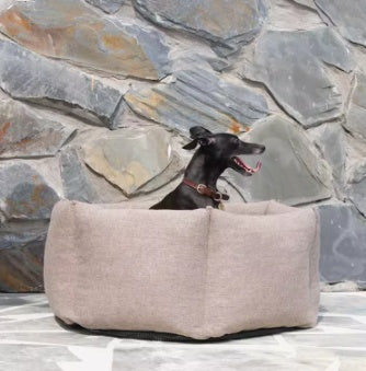 JMT-089802 Cozy Fabric Dog Bed - Multiple Sizes Available (S, M, L, XL) for Pets up to 60 kg