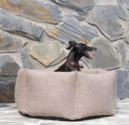 JMT-089802 Cozy Fabric Dog Bed - Multiple Sizes Available (S, M, L, XL) for Pets up to 60 kg