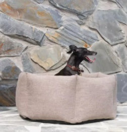 JMT-089802 Cozy Fabric Dog Bed - Multiple Sizes Available (S, M, L, XL) for Pets up to 60 kg