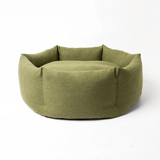 JMT-089802 Cozy Fabric Dog Bed - Multiple Sizes Available (S, M, L, XL) for Pets up to 60 kg
