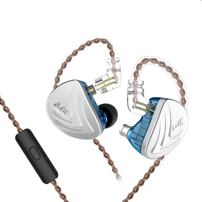 JMT-089994 KZ AS16 In-Ear Headphones with Monitor-Level Noise Reduction and HiFi Sound Quality