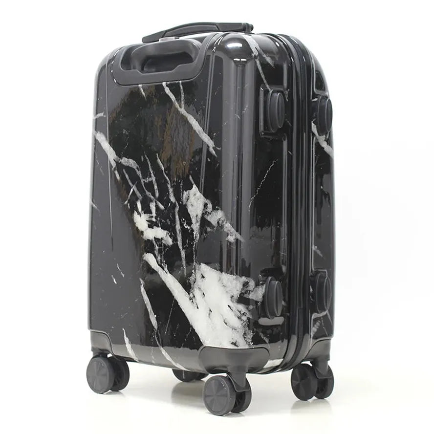 JMT-090058 Stylish Hard Shell Trolley Suitcase with Printed Film Design for Travel