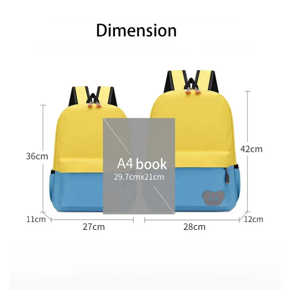 JMT-090314 Lightweight Waterproof School Backpack with Custom Logo and Reflective Features for Teens and Kindergarten Students