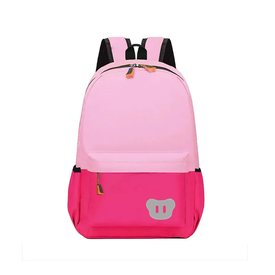 JMT-090314 Lightweight Waterproof School Backpack with Custom Logo and Reflective Features for Teens and Kindergarten Students