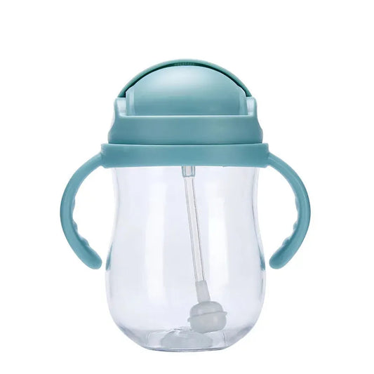 JMT-090442 Spill-Proof Toddler Sippy Cup with Handle and Straw for Easy Hydration