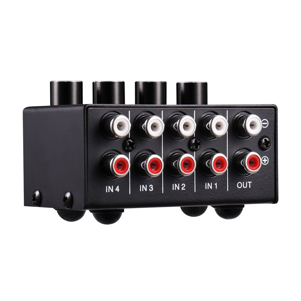 JMT-090506 Four-Channel Passive Audio Mixer with Versatile Input and Output Impedance