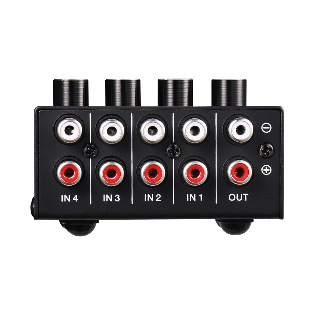 JMT-090506 Four-Channel Passive Audio Mixer with Versatile Input and Output Impedance