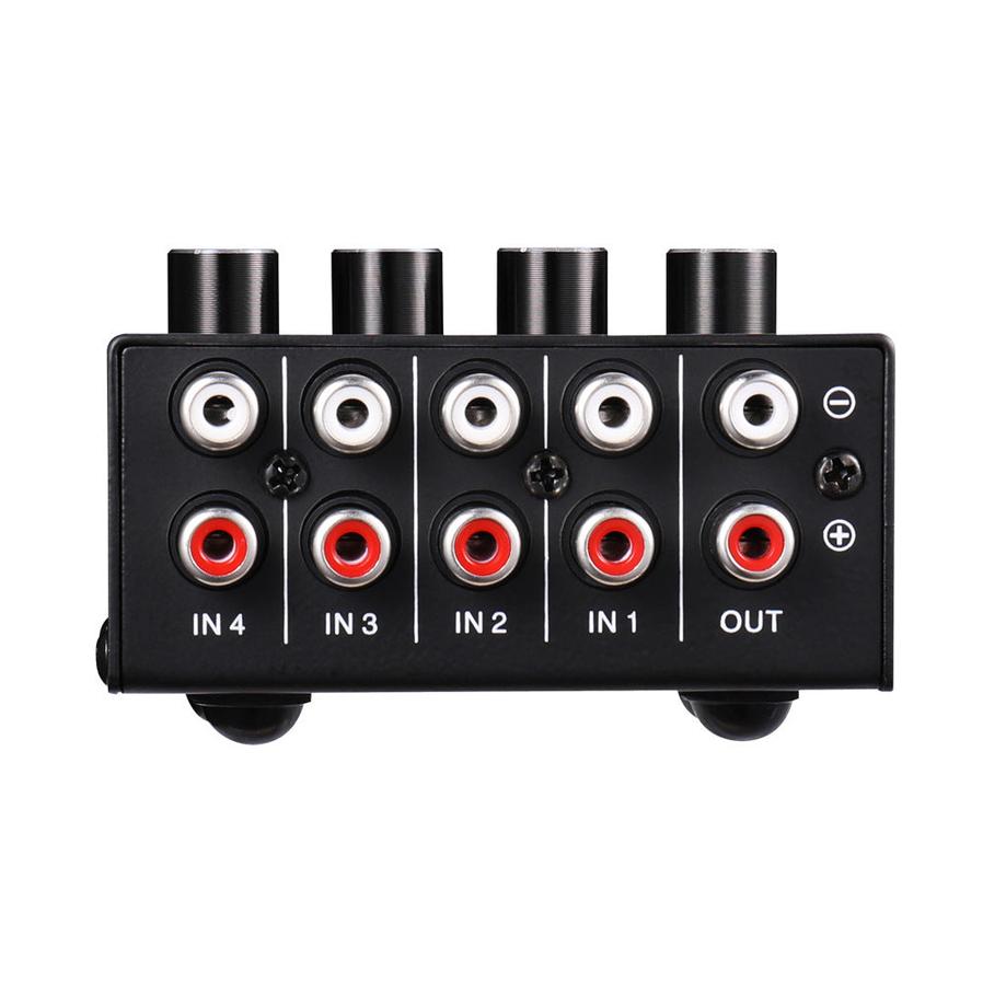 JMT-090506 Four-Channel Passive Audio Mixer with Versatile Input and Output Impedance