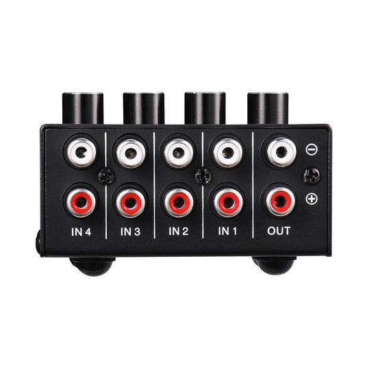 JMT-090506 Four-Channel Passive Audio Mixer with Versatile Input and Output Impedance