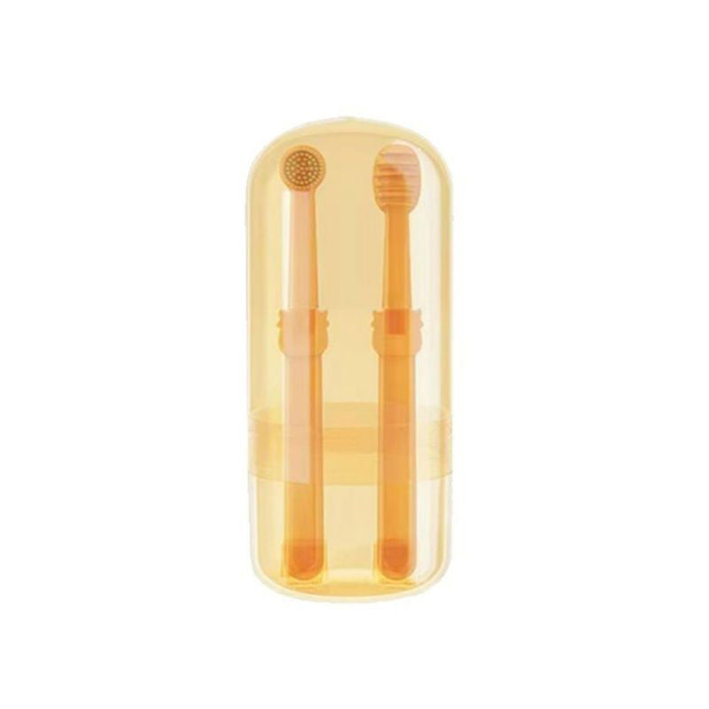 JMT-090570 360-Degree Silicone Dog and Cat Toothbrush with Tongue Cleaner and Storage Cup for Effective Dental Care