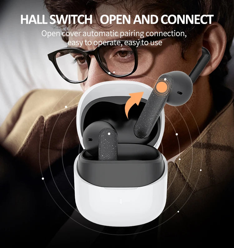 JMT-090826 Mini True Wireless In-Ear Earbuds with Touch Control and HiFi Sound Quality
