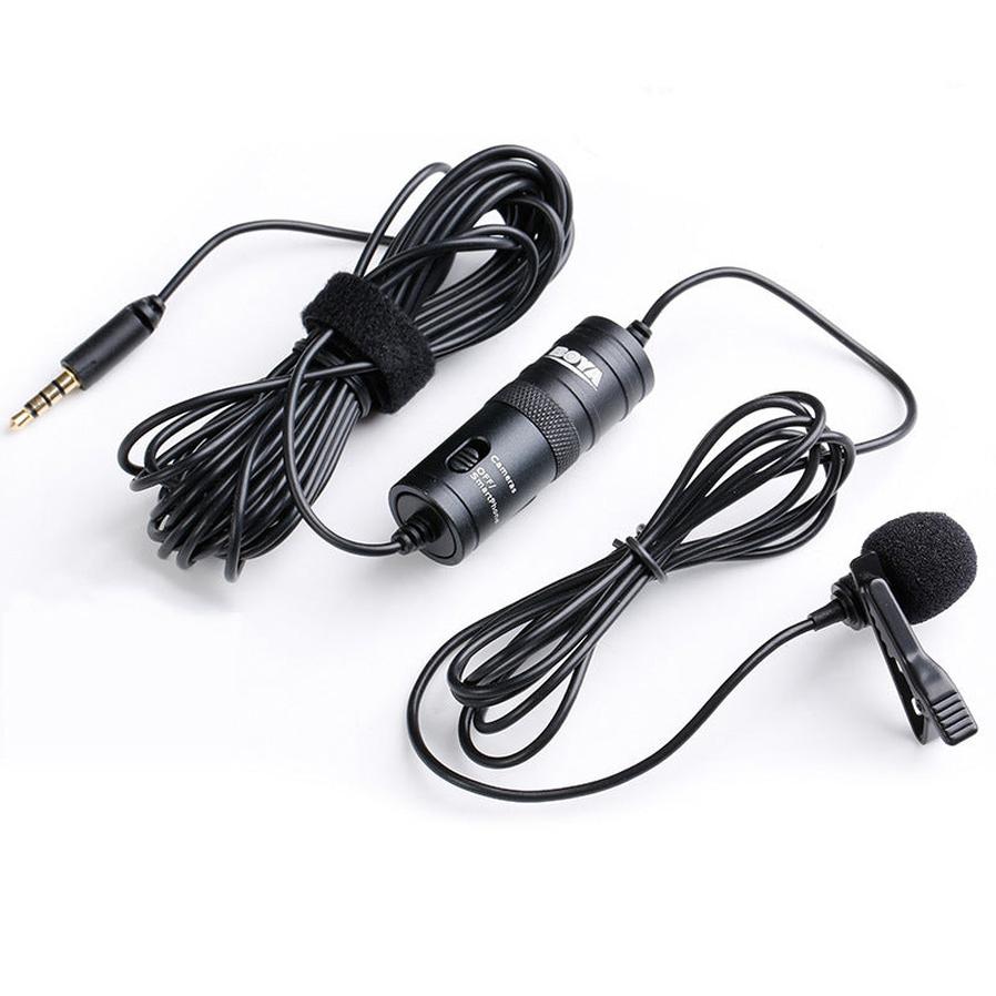 JMT-090826 Omnidirectional Lavalier Microphone for Cameras with 3.5mm Connection