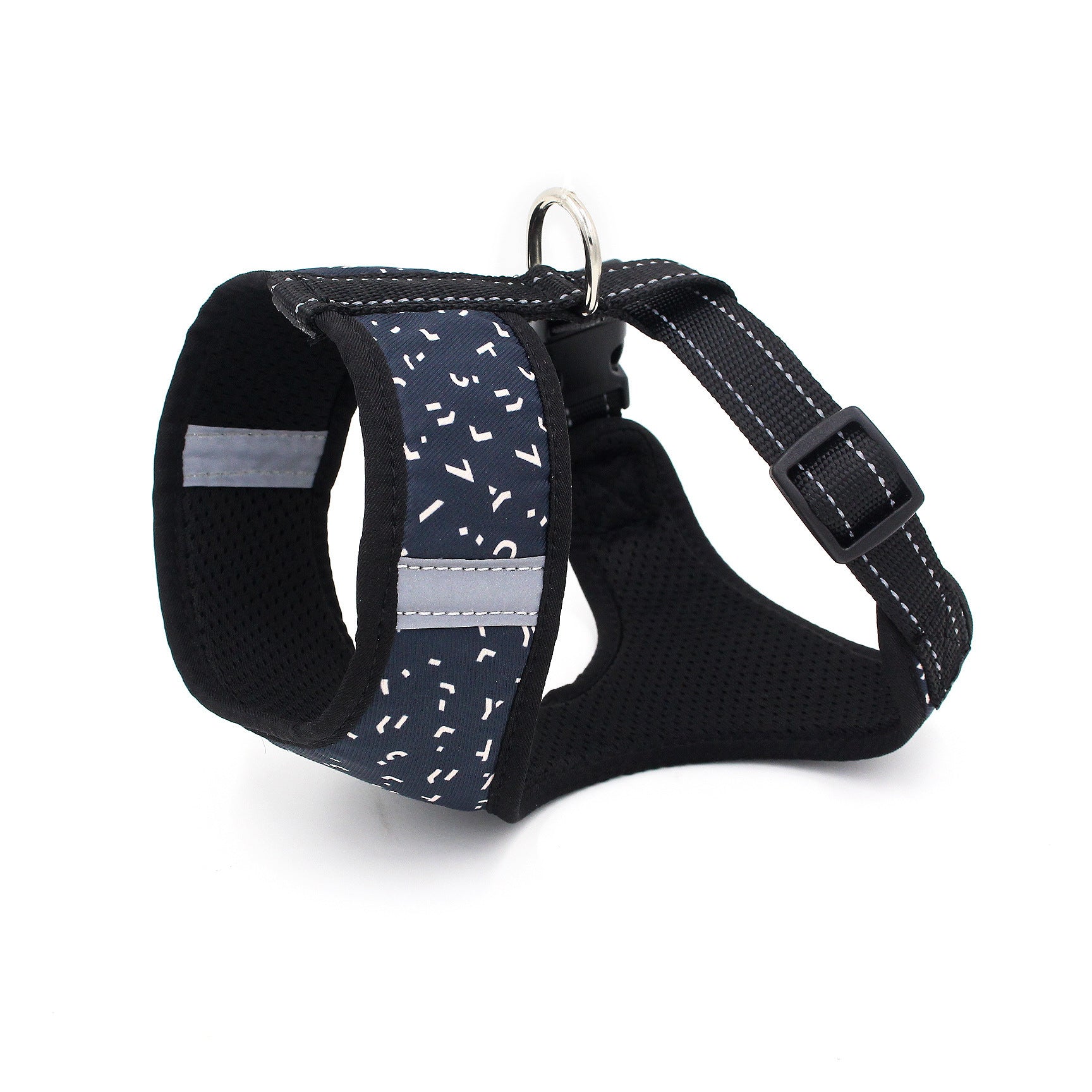 JMT-090826 Reflective Adjustable Dog Chest Strap - Polyester Material with Multiple Size Options