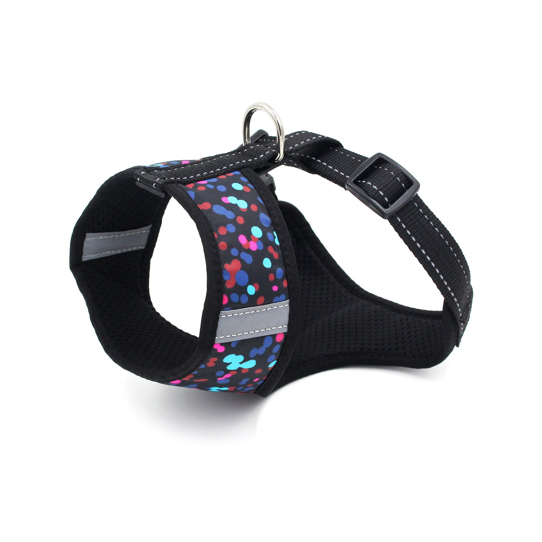 JMT-090826 Reflective Adjustable Dog Chest Strap - Polyester Material with Multiple Size Options