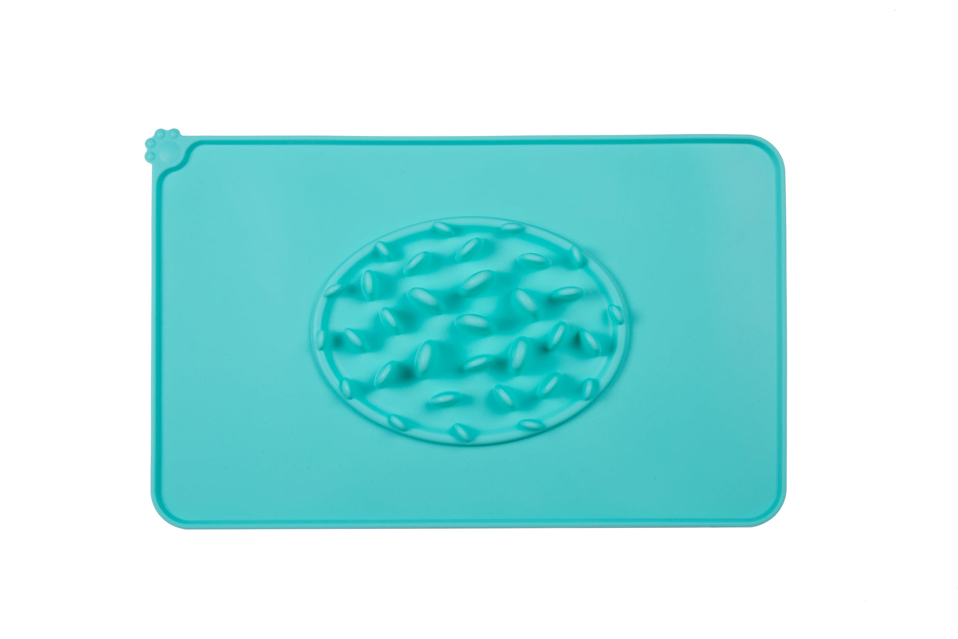 JMT-090954 Dog Claw Slow Feed Silicone Food Mat for Cats and Dogs - Heat Resistant and Eco-Friendly, 47x30cm