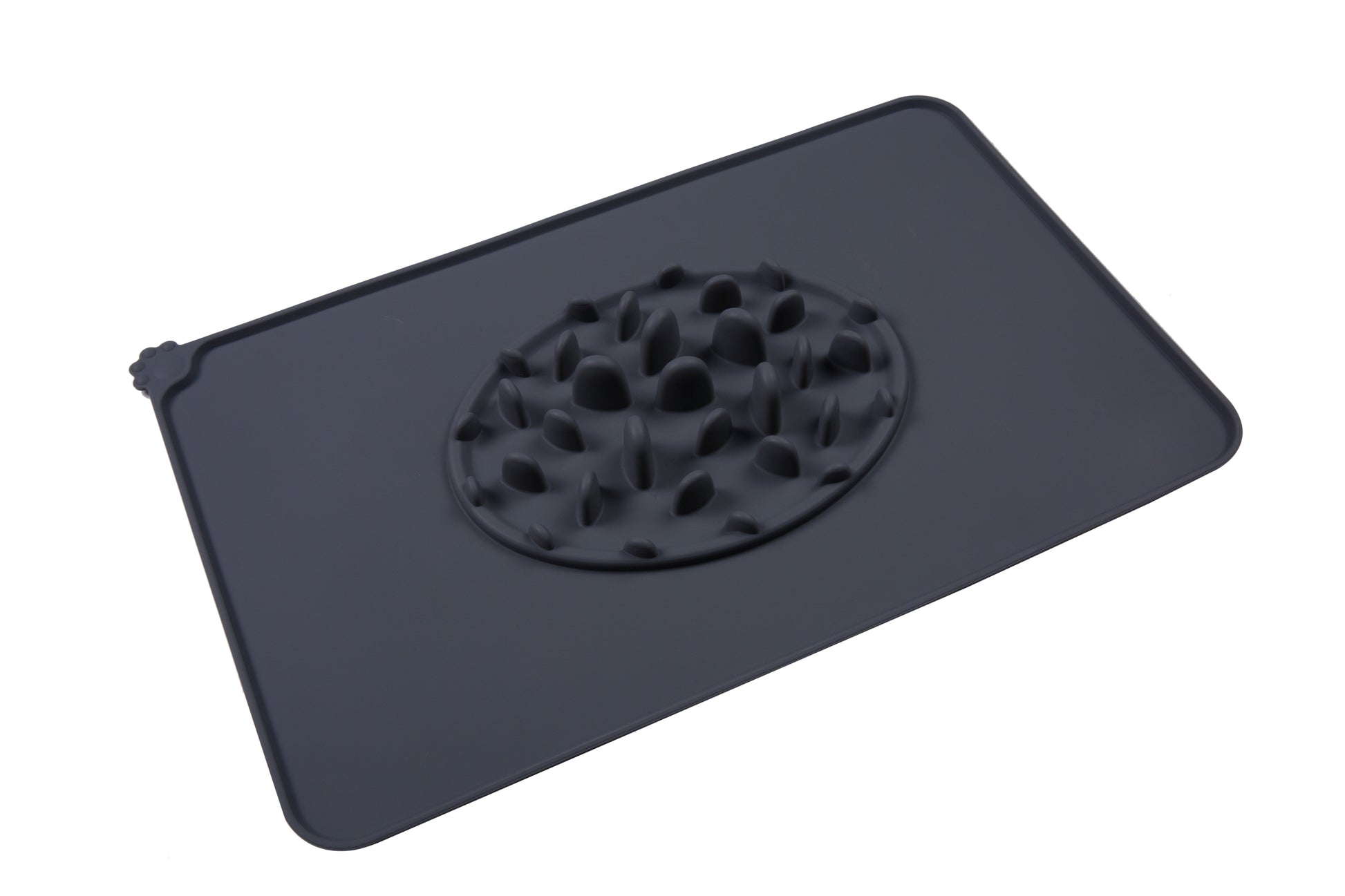 JMT-090954 Dog Claw Slow Feed Silicone Food Mat for Cats and Dogs - Heat Resistant and Eco-Friendly, 47x30cm