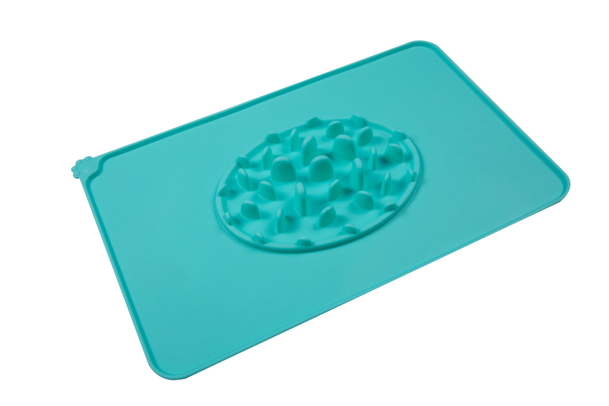 JMT-090954 Dog Claw Slow Feed Silicone Food Mat for Cats and Dogs - Heat Resistant and Eco-Friendly, 47x30cm