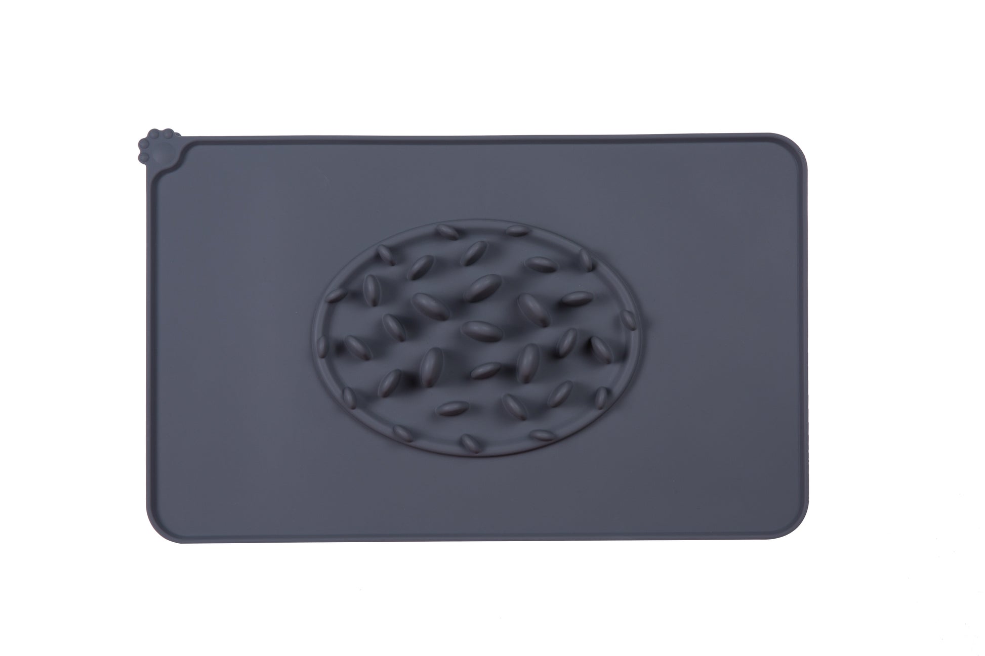 JMT-090954 Dog Claw Slow Feed Silicone Food Mat for Cats and Dogs - Heat Resistant and Eco-Friendly, 47x30cm