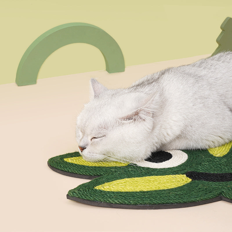 JMT-091658 Cactus Cat Scratch Pad with Sisal Material for Claw Maintenance and Sofa Protection