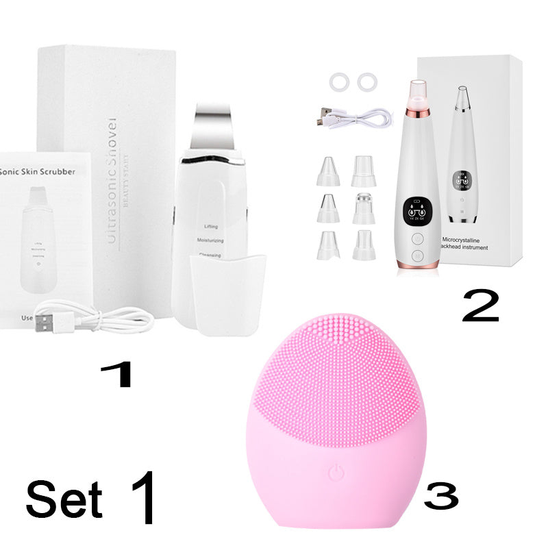 JMT-092042 Ultrasonic Skin Cleansing Device with Ionic Technology for Deep Cleaning and Improved Skin Elasticity